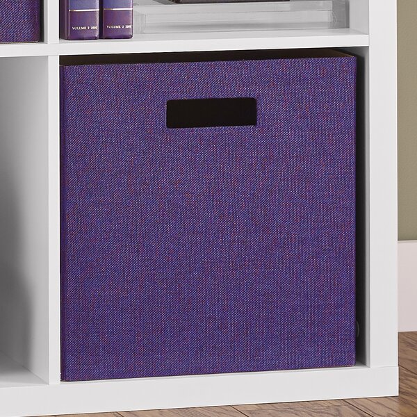 Purple storage store bin